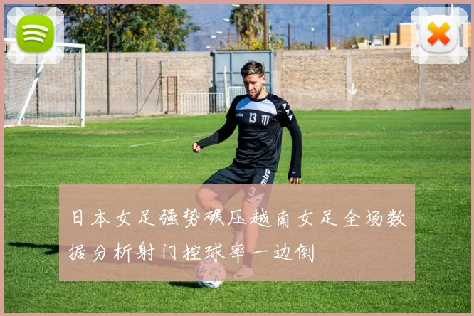 日本女足强势碾压越南女足全场数据分析射门控球率一边倒