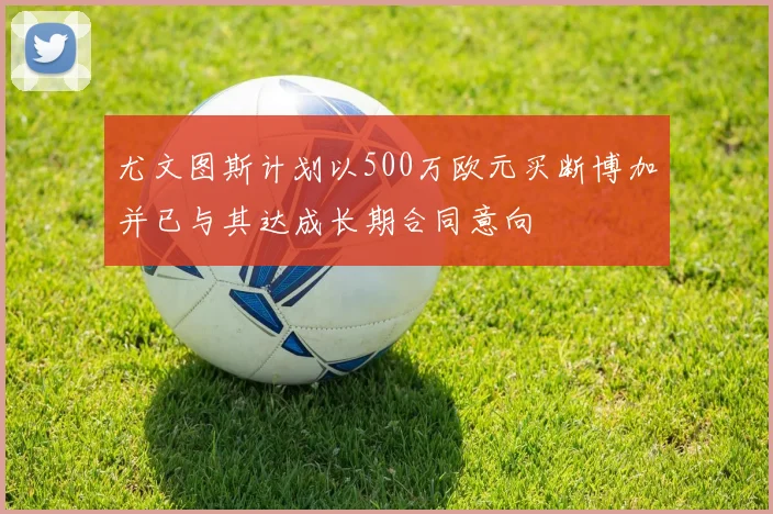 尤文图斯计划以500万欧元买断博加并已与其达成长期合同意向